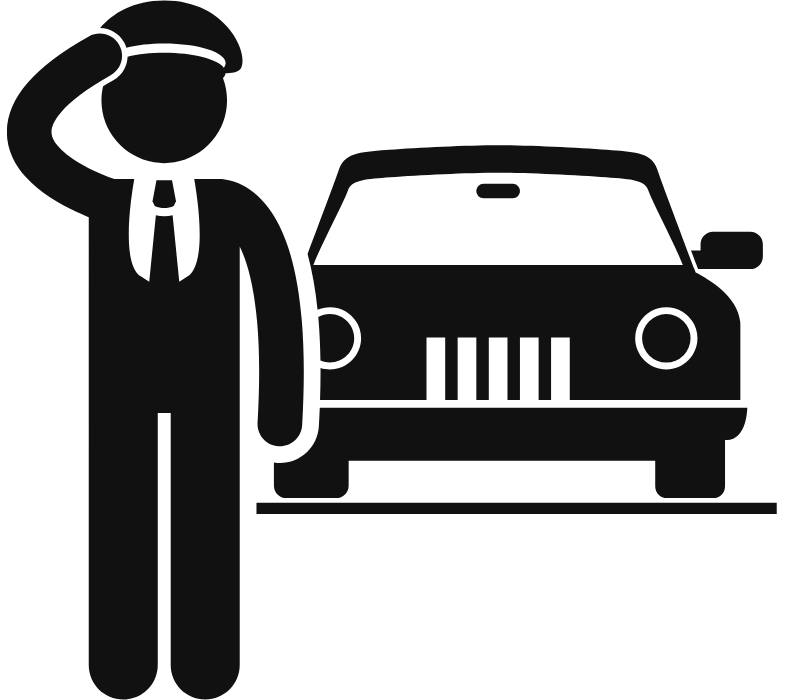 Chauffeur Cars Icon
